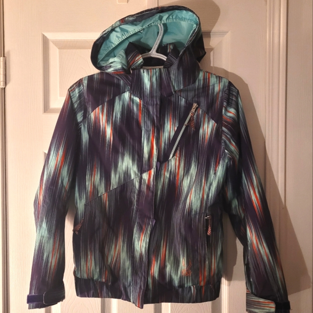 Multicolored Ski Coat